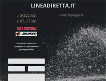 Tablet Screenshot of lineadiretta.it